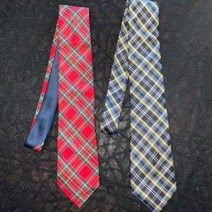 Ties set of 2 (Tommy Hilfiger, Chaps)